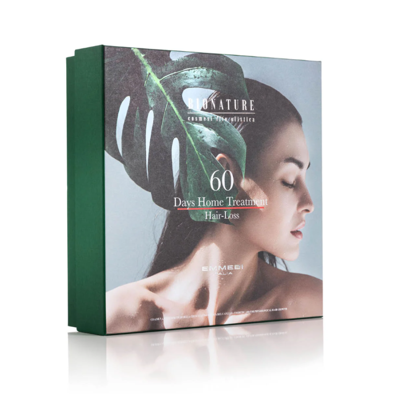 Домашний набор интенсивного лечения от выпадения волос BioNature Intensive Home Treatment Emmebi Italia
