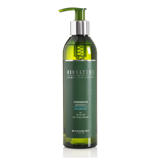 Шампунь від гіпергідрозу BioNature Shampoo Iperidrosi Emmebi Italia