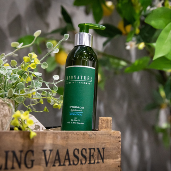 Шампунь від гіпергідрозу BioNature Shampoo Iperidrosi Emmebi Italia