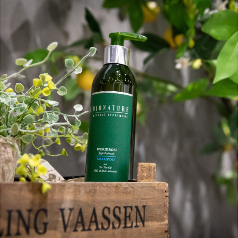 Шампунь від гіпергідрозу BioNature Shampoo Iperidrosi Emmebi Italia