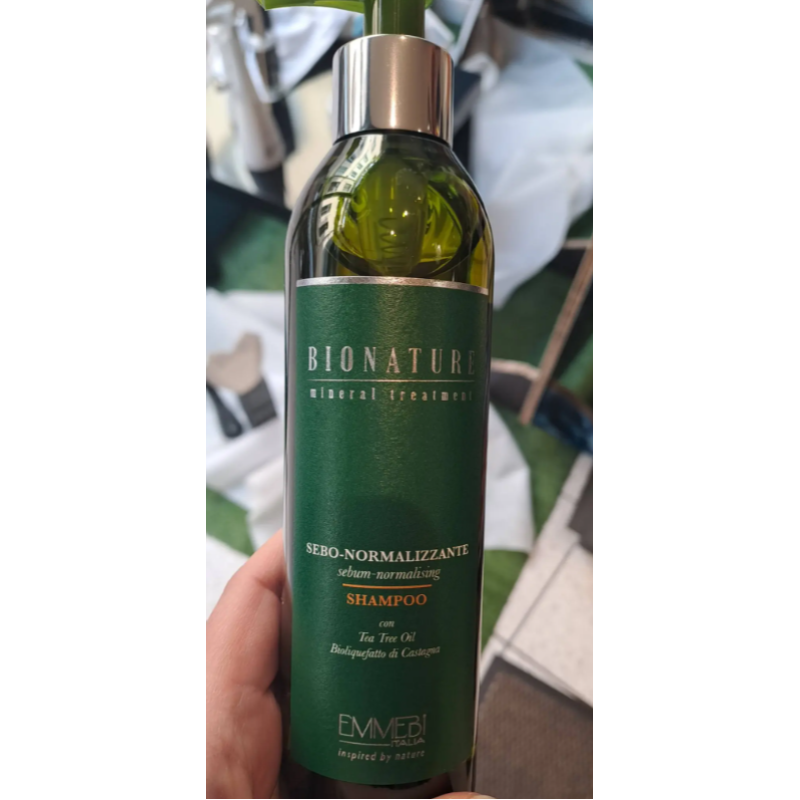 Себонормализующий шампунь BioNature Shampoo Sebo-Normalizzante Emmebi Italia