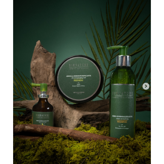 Себонормализующий шампунь BioNature Shampoo Sebo-Normalizzante Emmebi Italia