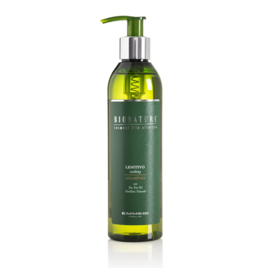 Успокаивающий шампунь BioNature Soothing Shampoo Emmebi Italia