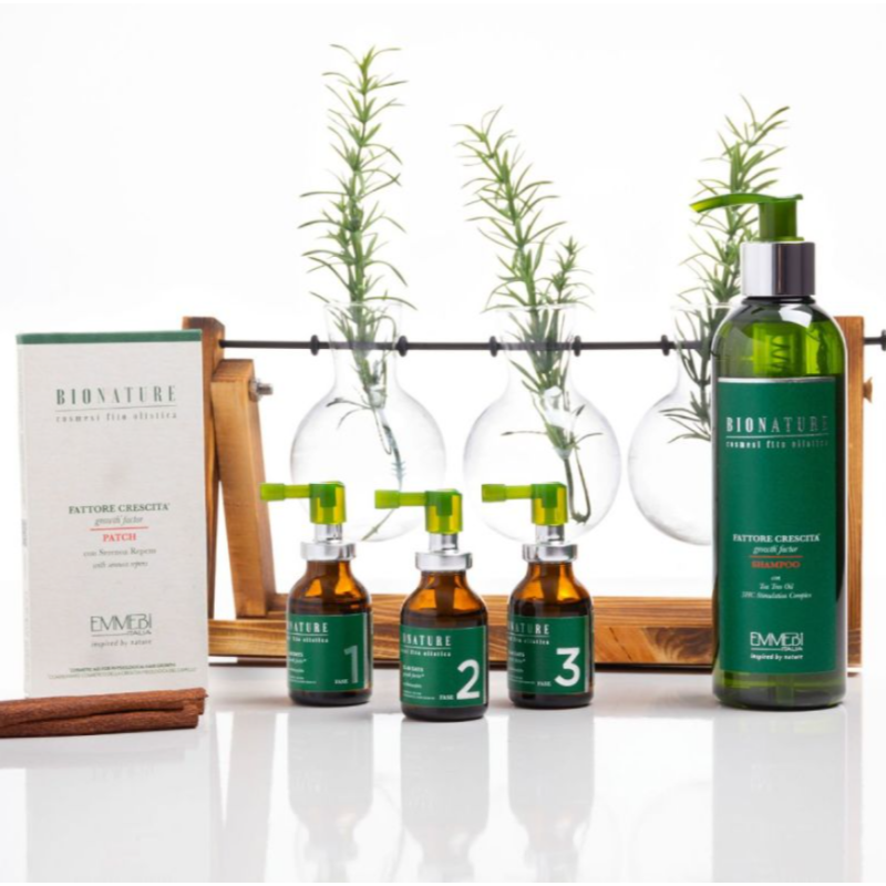 Шампунь для поврежденных волос BioNature Treated Hair Shampoo Emmebi Italia