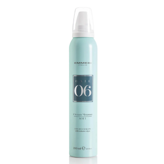 Мусс легкой фиксации GATE 06 Ocean Mousse Soft Emmebi Italia 200 мл