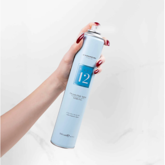 Сухой лак сильной фиксации GATE 12 Ocean Hair Spray Strong Emmebi Italia 500 мл