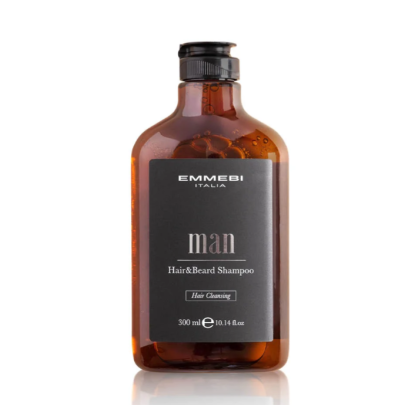 Шампунь для волос и бороды Hair Beard Shampoo Emmebi Italia 300 мл