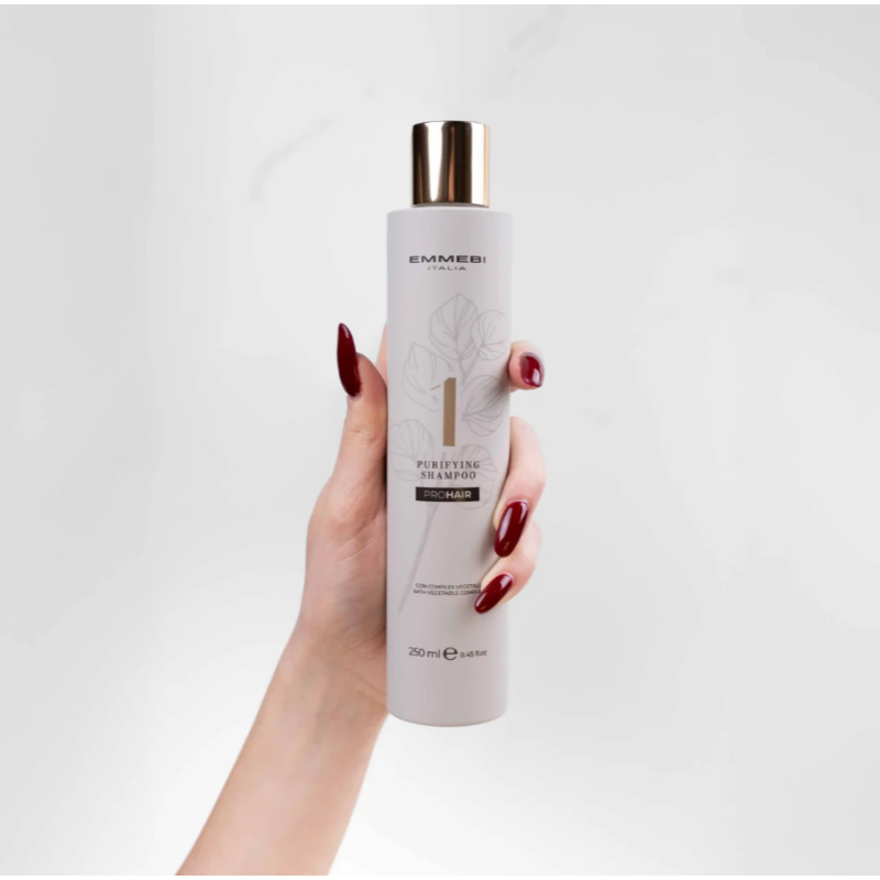 Шампунь Фаза 1 безсульфатный Pro Hair New Purifying Shampoo Emmebi Italia Шампунь Фаза 1 безсульфатный Pro Hair New Purifying Shampoo Emmebi Italia