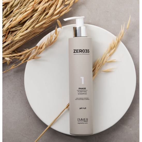 Шампунь Фаза 1 безсульфатный Pro Hair New Purifying Shampoo Emmebi Italia