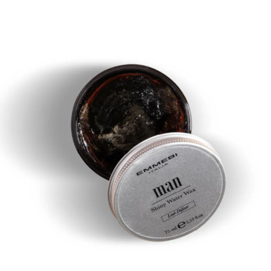 Воск с фиксацией для волос и бороды Shiny Water Wax Emmebi Italia 75 мл