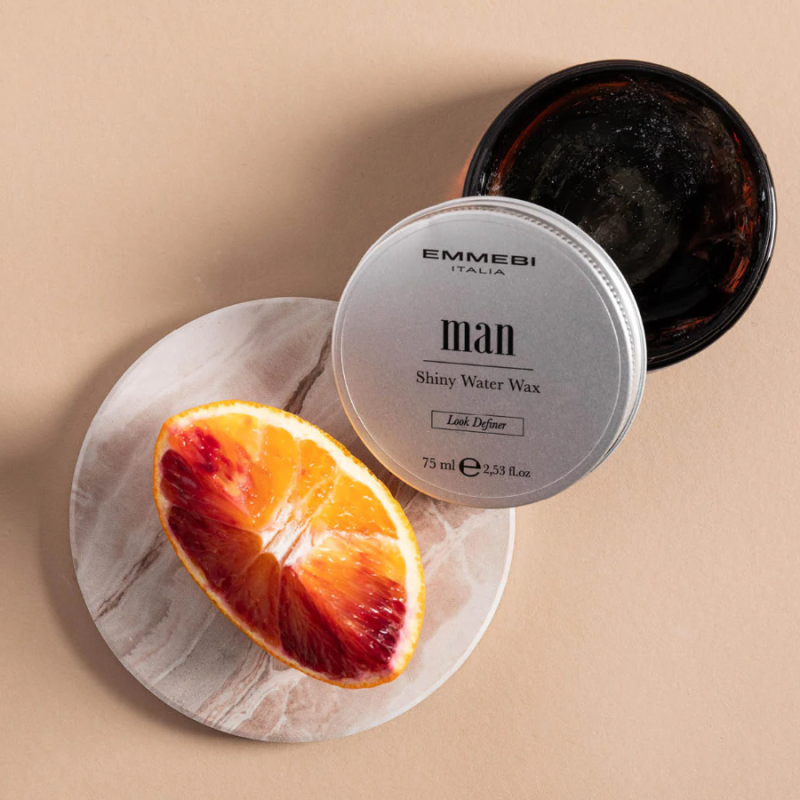 Воск с фиксацией для волос и бороды Shiny Water Wax Emmebi Italia 75 мл