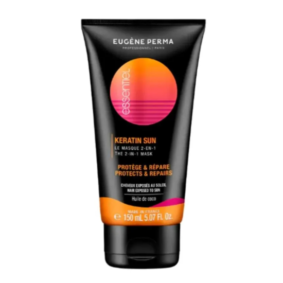 Маска для поврежденных волос с кератином Keratin SUN Mask 2 in 1 Eugene Perma 150 мл