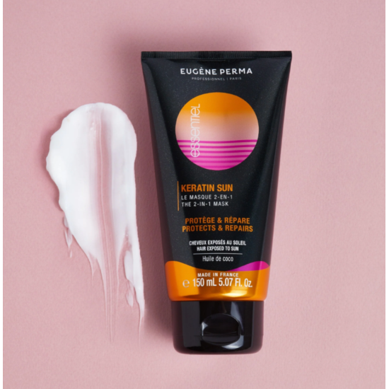 Маска для поврежденных волос с кератином Keratin SUN Mask 2 in 1 Eugene Perma 150 мл