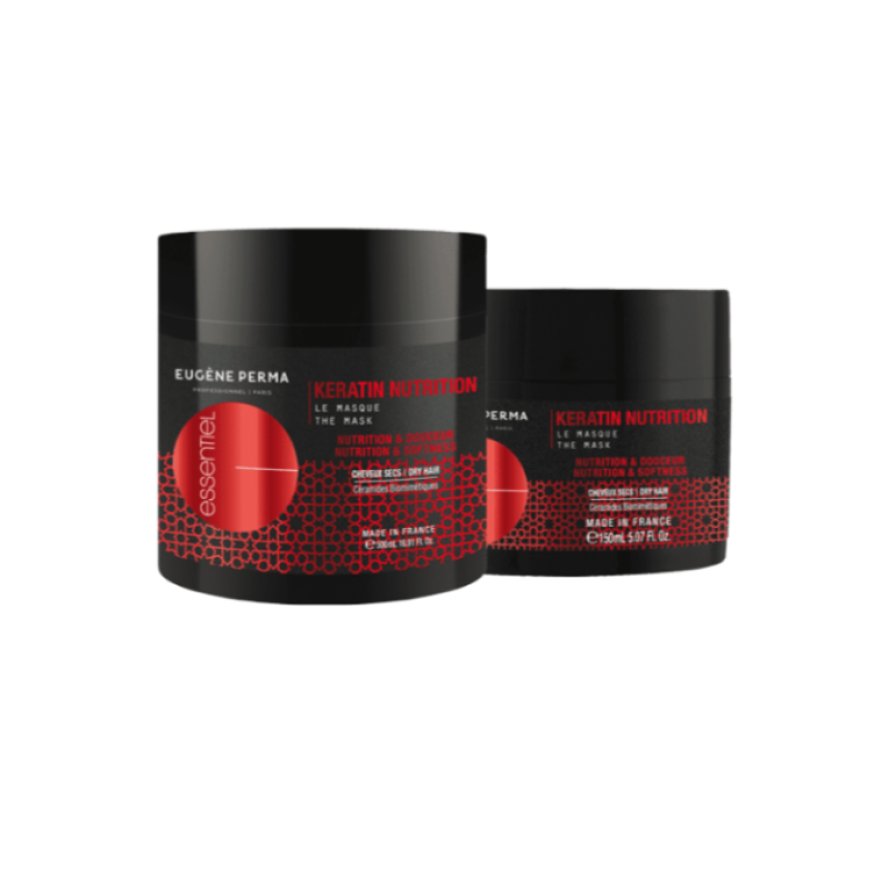 Маска з кератином для сухого волосся Essentiel Keratin Nutrition Mask Eugene Perma 250 мл Маска з кератином для сухого волосся Essentiel Keratin Nutrition Mask Eugene Perma 250 мл