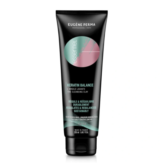 Очищувальна глина-шампунь Essential Keratin Balance Eugene Perma 250 мл