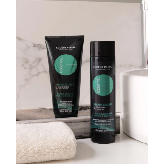 Очищувальна глина-шампунь Essential Keratin Balance Eugene Perma 250 мл