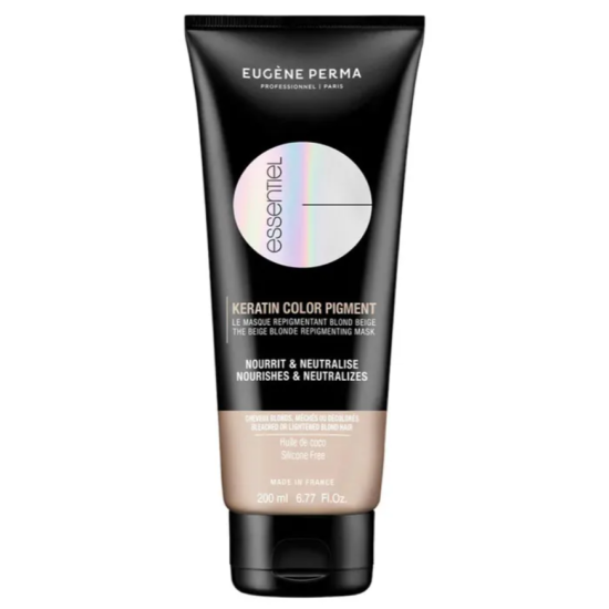 Питательная маска для цвета волос Keratin Color Pigment Mask Eugene Perma