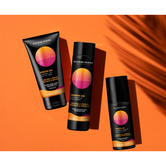 Маска для поврежденных волос с кератином Keratin SUN Mask 2 in 1 Eugene Perma 150 мл