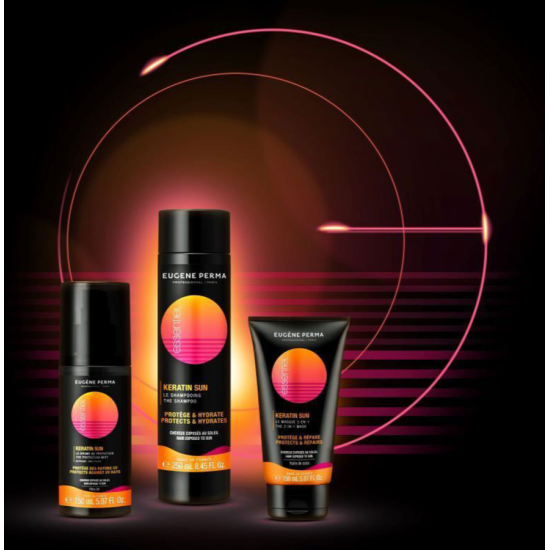 Маска для поврежденных волос с кератином Keratin SUN Mask 2 in 1 Eugene Perma 150 мл
