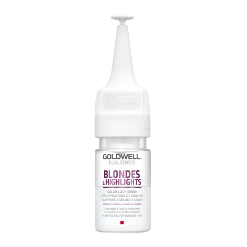 Сыворотка анти-желтая для сохранения блонд-оттенка волос Dualsenses Blondes Highlights Goldwell 12*18 мл