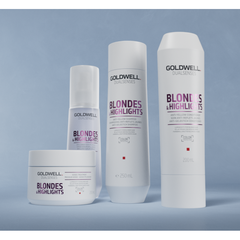 Спрей-сироватка для освітленого волосся Dualsenses Blondes Highlights Goldwell 150 мл