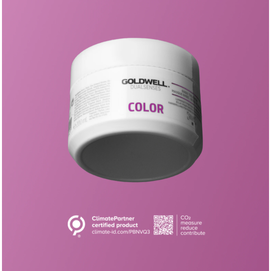 Маска для збереження кольору тонкого фарбованого волосся Dualsenses Color Goldwell