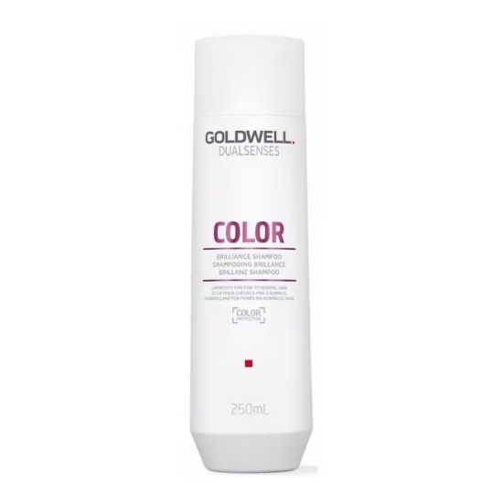 Шампунь для збереження кольору тонкого фарбованого волосся Dualsenses Color Goldwell