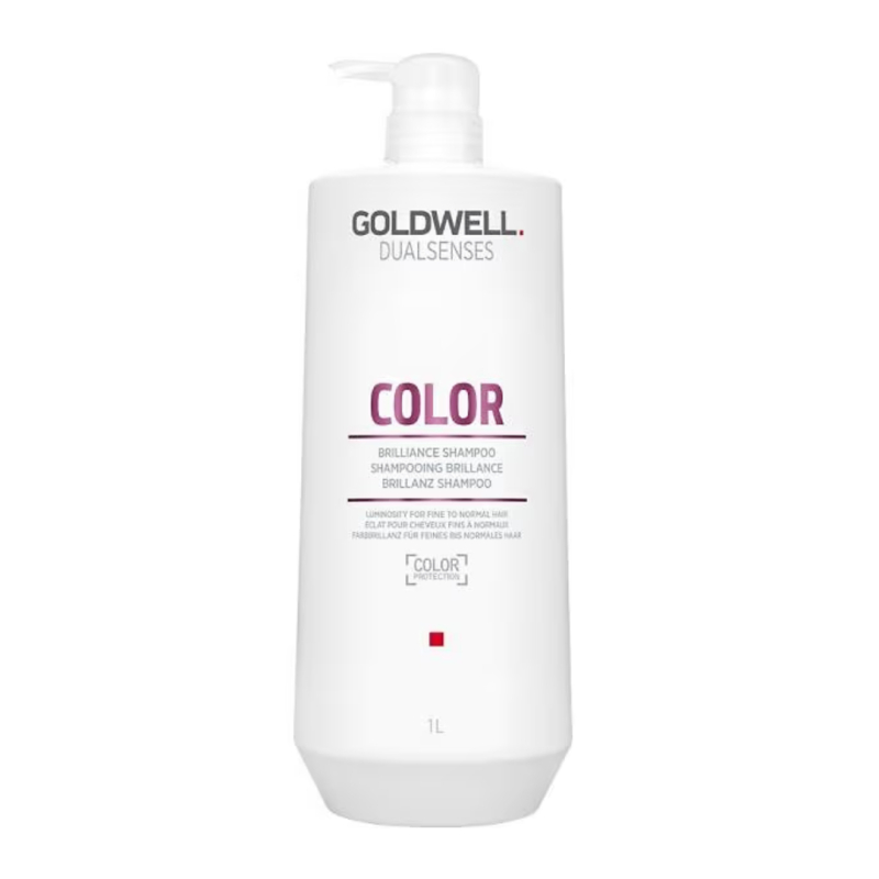 Шампунь для збереження кольору тонкого фарбованого волосся Dualsenses Color Goldwell