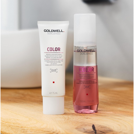 Спрей-сироватка для збереження кольору тонкого фарбованого волосся Dualsenses Color Goldwell 150 мл