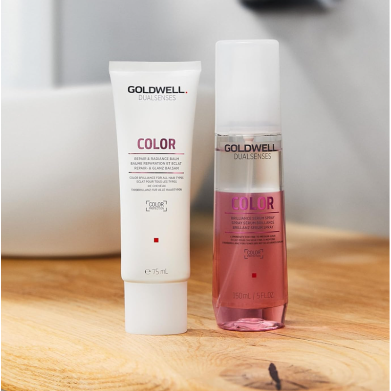 Спрей-сироватка для збереження кольору тонкого фарбованого волосся Dualsenses Color Goldwell 150 мл