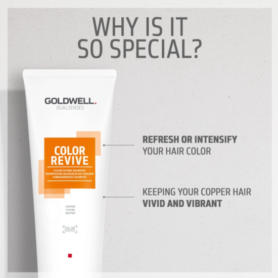 Тонирующий шампунь для волос Dualsenses Cooper Медный Goldwell 250 мл