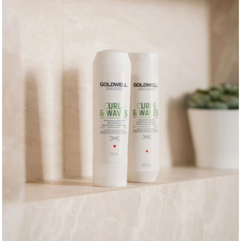 Бальзам для зволоження кучерявого та хвилястого волосся Dualsenses Curls Waves Goldwell