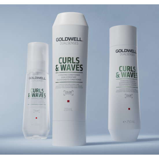 Шампунь для зволоження кучерявого та хвилястого волосся Dualsenses Curls Waves Goldwell