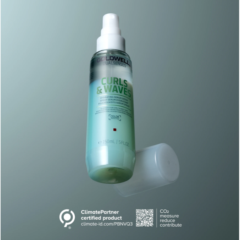 Спрей-сироватка для зволоження кучерявого та хвилястого волосся Dualsenses Curls Waves Goldwell 150 мл Спрей-сироватка для зволоження кучерявого та хвилястого волосся Dualsenses Curls Waves Goldwell 150 мл