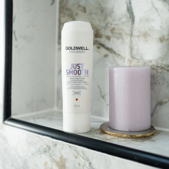 Бальзам для розгладження неслухняного волосся Dualsenses Just Smooth Goldwell