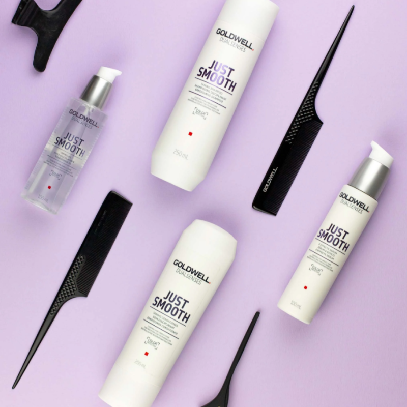 Бальзам для розгладження неслухняного волосся Dualsenses Just Smooth Goldwell