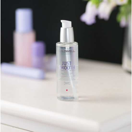 Олія для розгладження неслухняного волосся Dualsenses Just Smooth Goldwell 100 мл