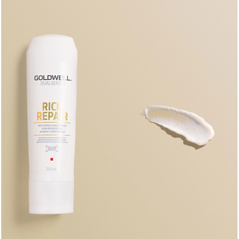 Бальзам для відновлення сухого та пошкодженого волосся Dualsenses Rich Repair Goldwell