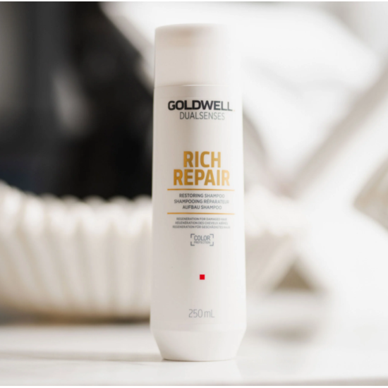 Шампунь для відновлення сухого та пошкодженого волосся Dualsenses Rich Repair Goldwell