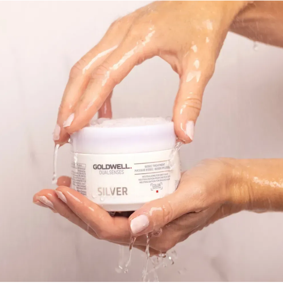 Маска для осветленных и седых волос Dualsenses Silver Goldwell
