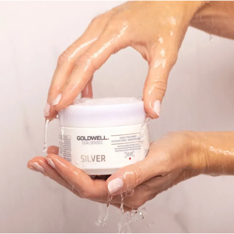 Маска для осветленных и седых волос Dualsenses Silver Goldwell