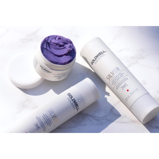 Шампунь для осветленных и седых волос Dualsenses Silver Goldwell 250 мл