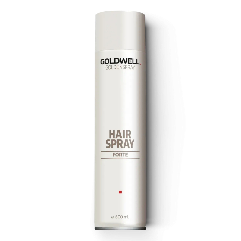 Лак золотой для укладки волос средней фиксации Goldenspray Hairspray Forte Goldwell 600 мл