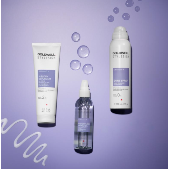 Масло для укладки волос невесомое без фиксации Stylesign Smooth Weightless Shine-Oil Goldwell