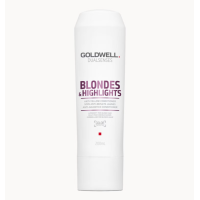 Бальзам анти-жовтий для освітленого волосся Dualsenses Blondes Highlights Goldwell