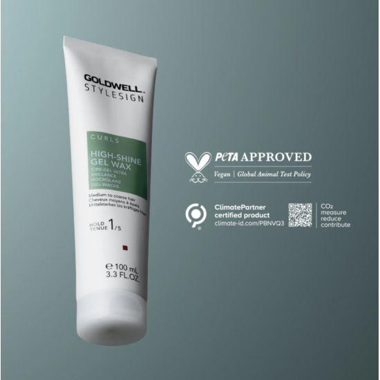 Гель-воск для моделирования волос легкой фиксации Stylesign Curl High-Shine Gel Wax Goldwell 100 мл