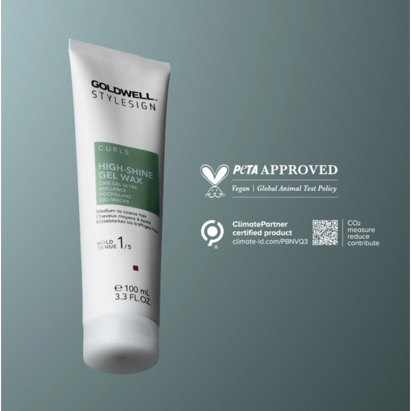 Гель-воск для моделирования волос легкой фиксации Stylesign Curl High-Shine Gel Wax Goldwell 100 мл