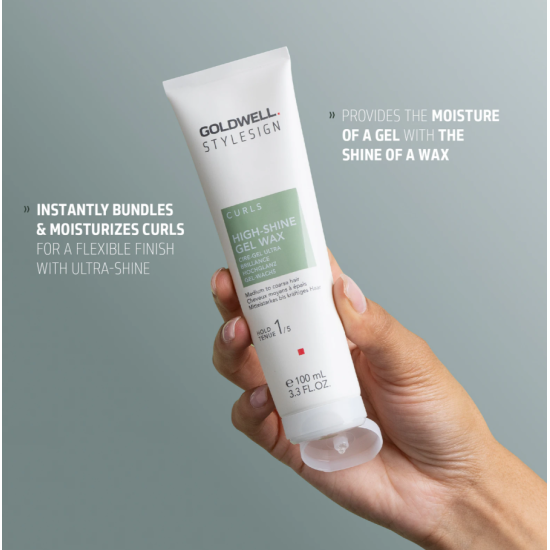 Гель-воск для моделирования волос легкой фиксации Stylesign Curl High-Shine Gel Wax Goldwell 100 мл