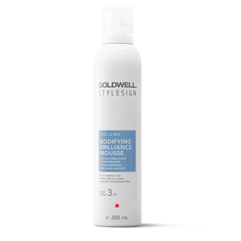 Пенка-мусс для укладки волос с блеском средней фиксации Stylesign Volume Bodifying Brilliance Mousse Goldwell 300 мл