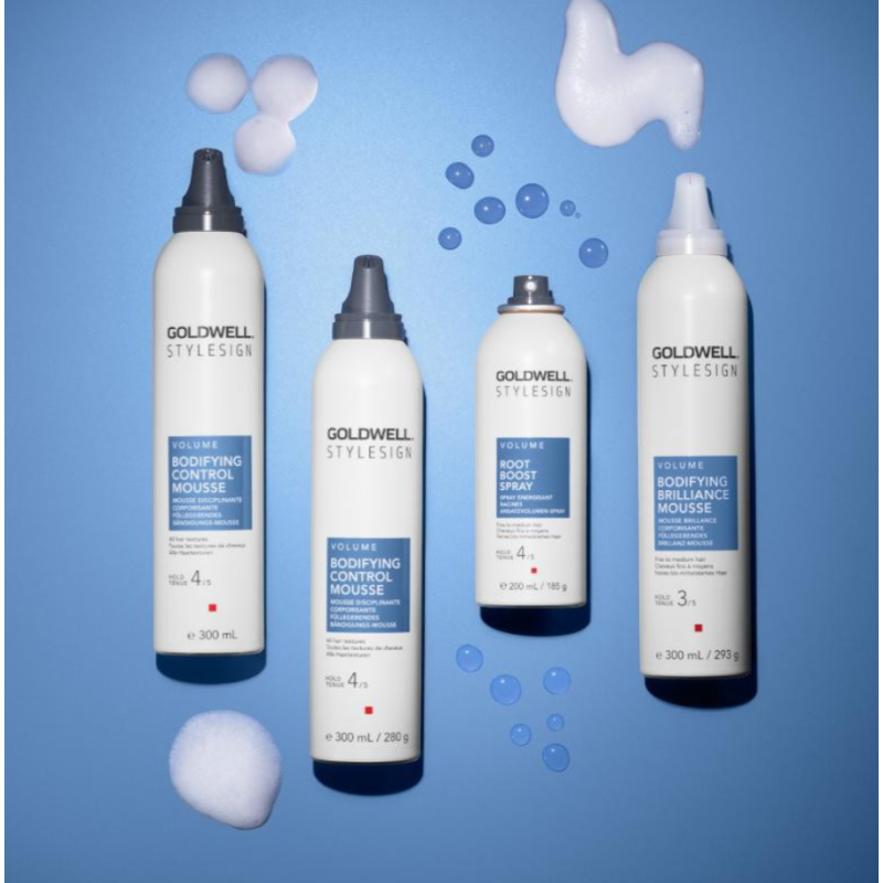 Пенка-мусс для укладки волос сильной фиксации Stylesign Volume Bodifying Control Mousse Goldwell